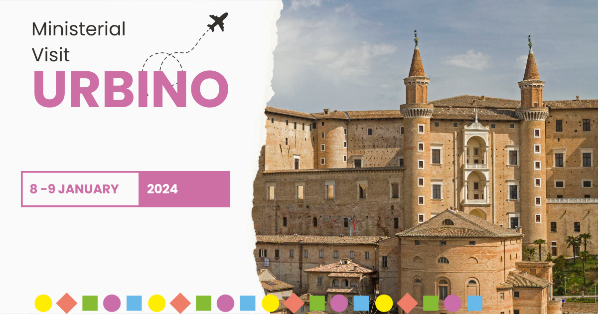Ministerial visit to Urbino